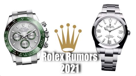 rolex rumours 2021